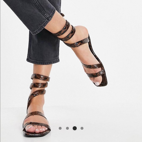 ASOS Wrap Sandals - Picture 3 of 5